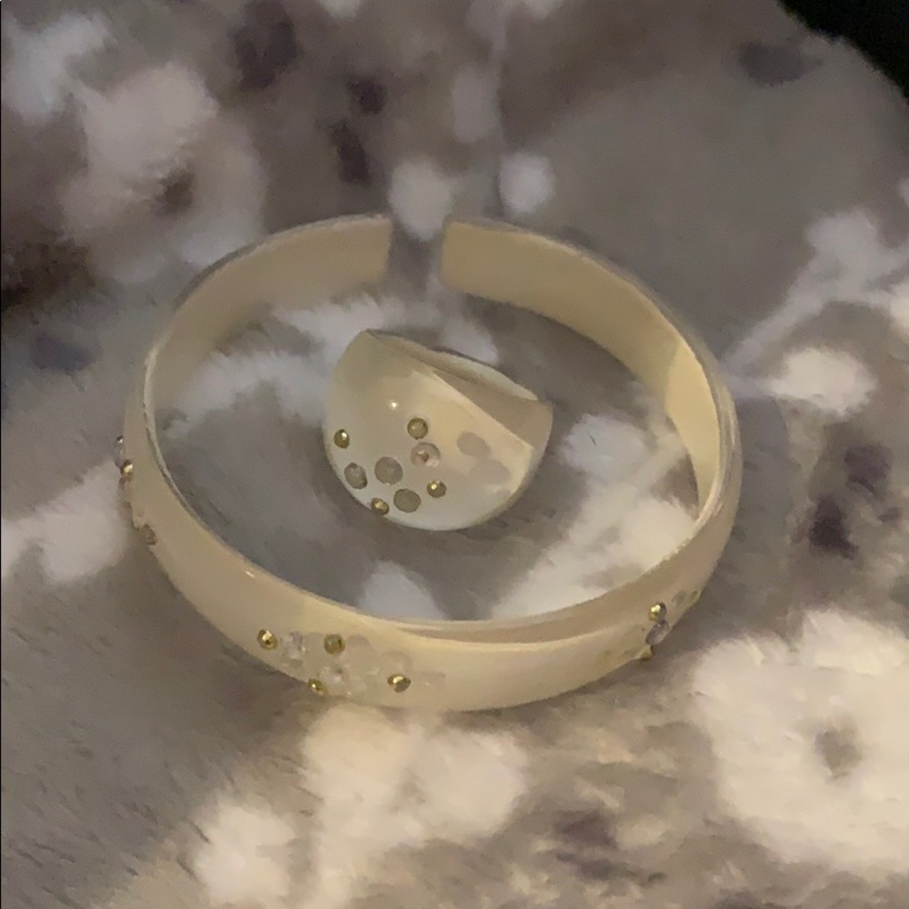 bracelet and ring set